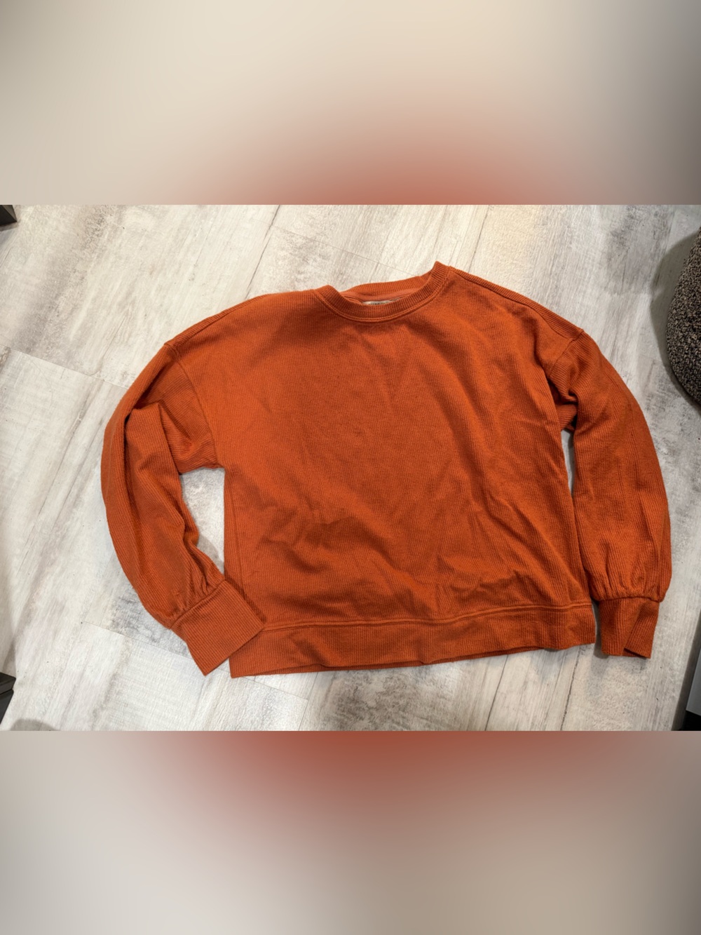 Toad&co Women’s Crewneck Sweater in Burnt Orange